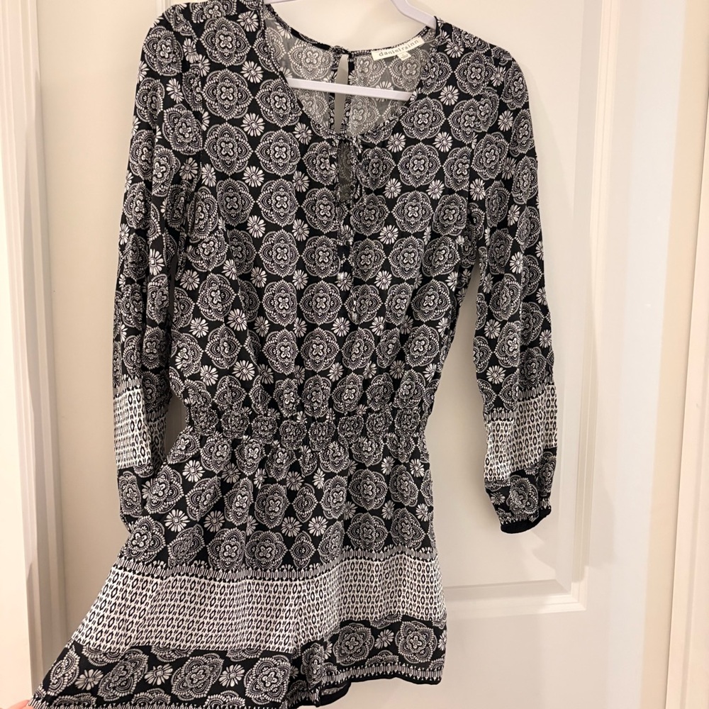 Daniel Rainn Paisley Long Sleeved Romper